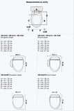 Bidet Toilet Seat with Remote Control- USPA UB-6035 - Youneed Massage Chair Richmond Vancouver Canada